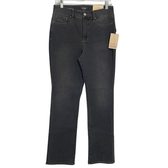 NYDJ Denim - NYDJ Jeans Size 8 Beatrix Gray MARILYN STRAIGHT Lift Tuck Technology Stretch NEW